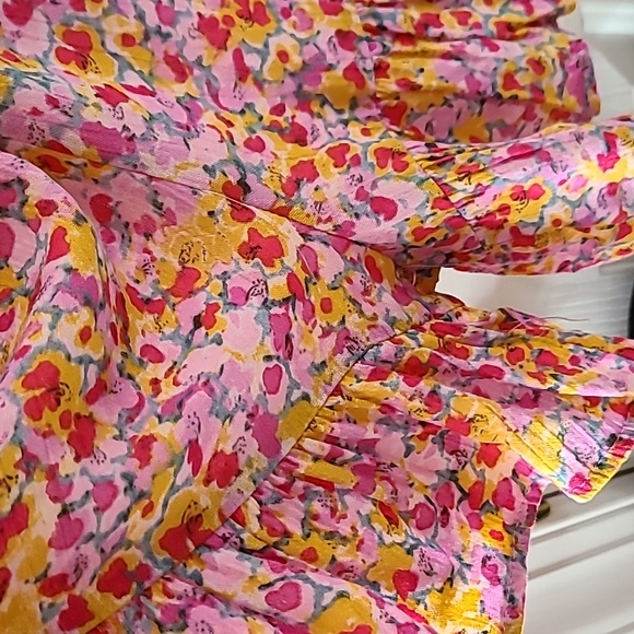 REWIND BRAND JUNIOR WOMENS PURPLE FLORAL SKORT ONE PIECE SIZE EXTRA SMALL XS - Picture 5 of 14